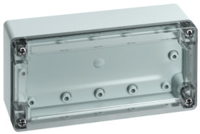 Obudowa Poliwęglan szerokość zew. 55 mm długość zew. 162 mm wys. zew. 82 mm Günther Spelsberg IP67 Szary