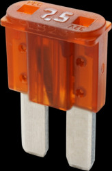 Automotive flat fuse, 7.5 A, 32 V, brown, (L x W x H) 9.1 x 3.8 x 15.3 mm, FM2075