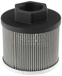 Filtr ssawny, 125μm, 225L/min, BSP 2, dł. całkowita: 150mm, śred.: 150mm