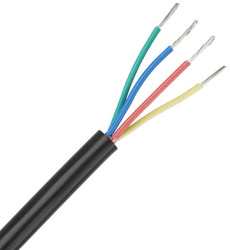 Kabel do transmisji danych 0,5 mm² 4 -rdzeniowy Nieekranowany 20 AWG AWG PVC 440 V