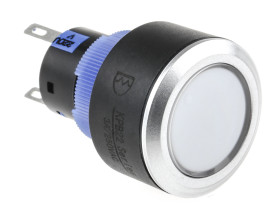 Nasadka przełącznika Chwilowy SPDT średnica wycięcia 22.2mm, montaż panelowy RS PRO