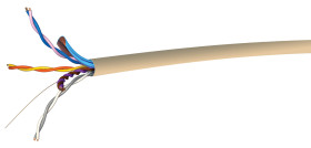 Kabel telefoniczny rdzenie 8 4-parowy długość 100m, ekranowany , skrętka