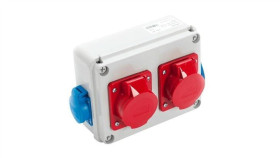 Viplast Rozdzielnica Gniazdo 2X16/5 + 2X250v