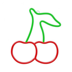 Neon LED CZEREŚNIA zielono czerwona NNE23 Neolia