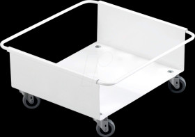 1801668010 Trolley for 90-l waste container, white