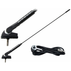 Antena samochodowa FMD340 łamana BLOW, regulowana dachowa