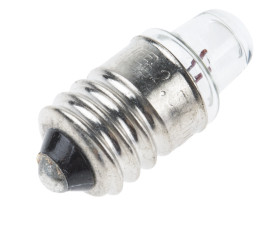 Oświetlenie wskaźnika 2,5 V E10 bezbarwna 3,6 lm RS PRO