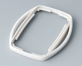 Intermediate ring, TPE, (W x H) 43.14 x 49.92 mm, gray white, for enclosure, B9002757