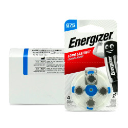 24 x baterie do aparatów słuchowych Energizer 675