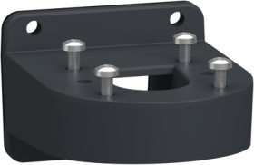 Wall mounting bracket, dark gray, (H) 87 mm, for signal towers, XVZ09