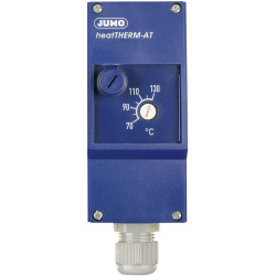 Jumo 60003190 heatTHERM-AT Indoor Thermostat 70-130&#xB0;C 63x53x120mm