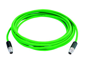 Przewód czujnik-siłownik ze złączem Złącze M12 długość 1m Rodzaj A Męskie Złącze B Złącze M12