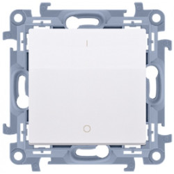 Łącznik podwójny SIMON 10 biały 10AX Kontakt Simon CW2.01/11