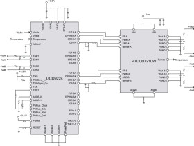 2 MHz, 2 rail, 4 phase digital PWM buck controller with improved sequencing