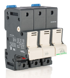 Uchwyt bezpiecznikowy montowany na szynie Mocowanie szynowe rozmiar: 14 x 51mm 50A 690V ac Schneider Electric