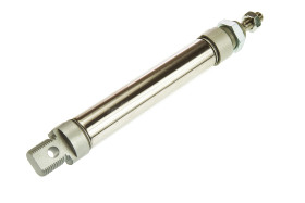 Sprężyna gazowa skok: 100mm RS PRO Ø 25mm dwustronnego działania Action Bufor G 1/8