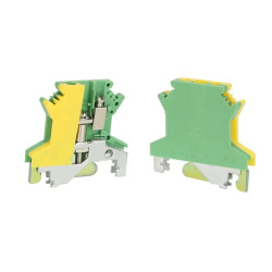 Złączka Szynowa PE Blok Zaciskowy na szynę 2,5mm2