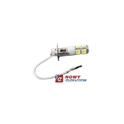 Dioda LED H3-9HP3W 12V biała 12V