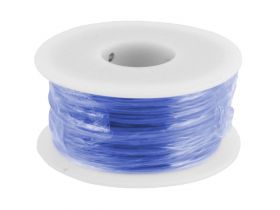 Drut miedziany cynowany 0,5mm niebieski 25m