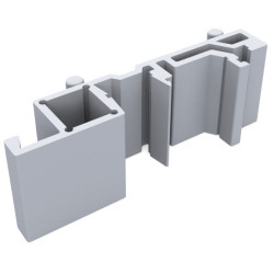 CamdenBoss CIME/M/FE0000SS Mini Series 72mm Foot Section for PCB
