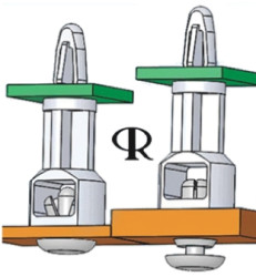 Nit plastikowy PCB SRLCBS 12 01, Ø 4mm, H 19.1mm, 10.2mm , materiał: Nylonowe, Essentra