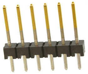 Złącze szpilkowe 40-pinowe raster: 2.54mm -rzędowe TE Connectivity Przepust 3.0A