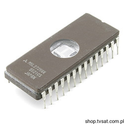 TMS27C256 256Kbit UV EPROM DIP28CW TI USED