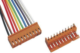 BKL Electronic Przewód konfekcjonowany Ilość pinów 3 Wymiary siatki: 2.50 mm 072503 1 zest.