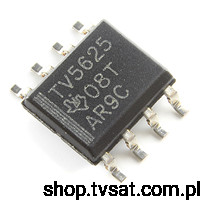 TLV5625CDR Dual 8-Bit DAC 2.5 or 12 us SMD-SO8 TI