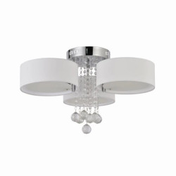Lampa sufitowa GAMBELA 3 biała LP-991/3C WH Light Prestige