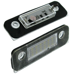 Lampka LED Ford Fusion Mondeo tablicy rejestracyjnej Fiesta
