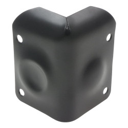 Narożnik metalowy typ 7 czarny 5x5cm, lewa strona