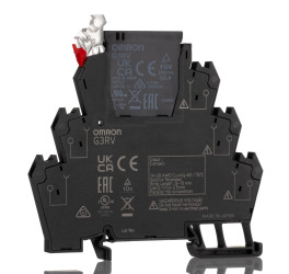 Slimline SSR 6 mm, incl. socket, AC out