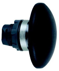 Napęd przycisku grzybkowego O 22 zatrzym. awar. czarna O 60mm, z sam. powr. ZB5AR216