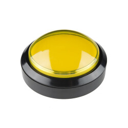 Big Push Button 10cm - żółty (wersja eko2)