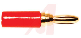 Adapter z wtykiem bananowym Męski typ Wtyk bananowy Czerwony 5A Mueller Electric