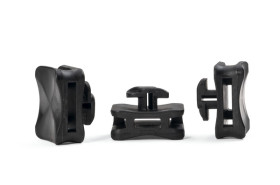 Uchwyt opaski kablowej do opasek 8mm długość 17.5mm szerokość 22,5 mm HellermannTyton Czarny