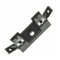 Zacisk szeregowy zabezpieczający 6.3 x 32mm 20A Montaż na śrubach 300V ac/dc
