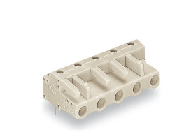 Wtyk PCB 8 -pinowe raster: 7.5mm Nagłówek Kątowy Montaż na płytce drukowanej