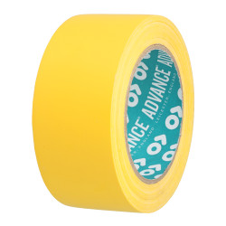 Taśma drogowa szerokość 50mm Żółty Taśma do wyznaczania ciągów komunikacyjnych Advance Tapes +29°C PVC grubość 0.14mm