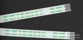 TAŚMA FLEX R-1,25mm 6PIN 400mm