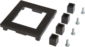 Akcesoria licznik, rama montażowa, 72x72mm licznik przedni 72x72 - złącze 48x48, AC000037