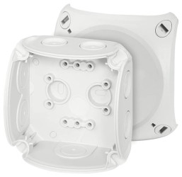 Skrzynka przyłączeniowa Hensel DK 0200 G, IP66, (S x W) 93 mm x 93 mm, szaro-biały (ral 7035), 1 szt.