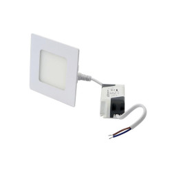 Oprawa LED downlight Slim 3W 4000K kwadrat biały 232995 Lightech