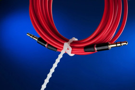 Opaska kablowa wielorazowa biała 150x2,5mm BMQB1525 /100szt./