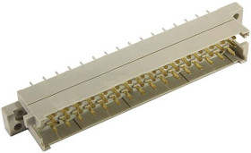 Złącze DIN 41612 32 -pinowe 2 -rzędowe raster: 5.08mm Męski 09060322905