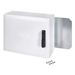 Obudowa ogólnego użytku Poliwęglan szerokość zew. 300 mm długość zew. 800 mm wys. zew. 600 mm Fibox IP66 Jasnoszary
