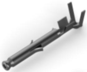Receptacle, 0.3-0.89 mm², AWG 22-18, crimp connection, tin-plated, 170366-1