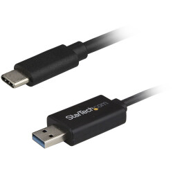 StarTech.com USBC3LINK USB-C to USB 3.0 Data Transfer Cable for Mac and Windows