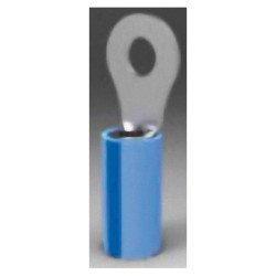 TE Connectivity 320560 Ring Terminal Blue 2.602mm&#xB2; 4.17mm Hole Insulated